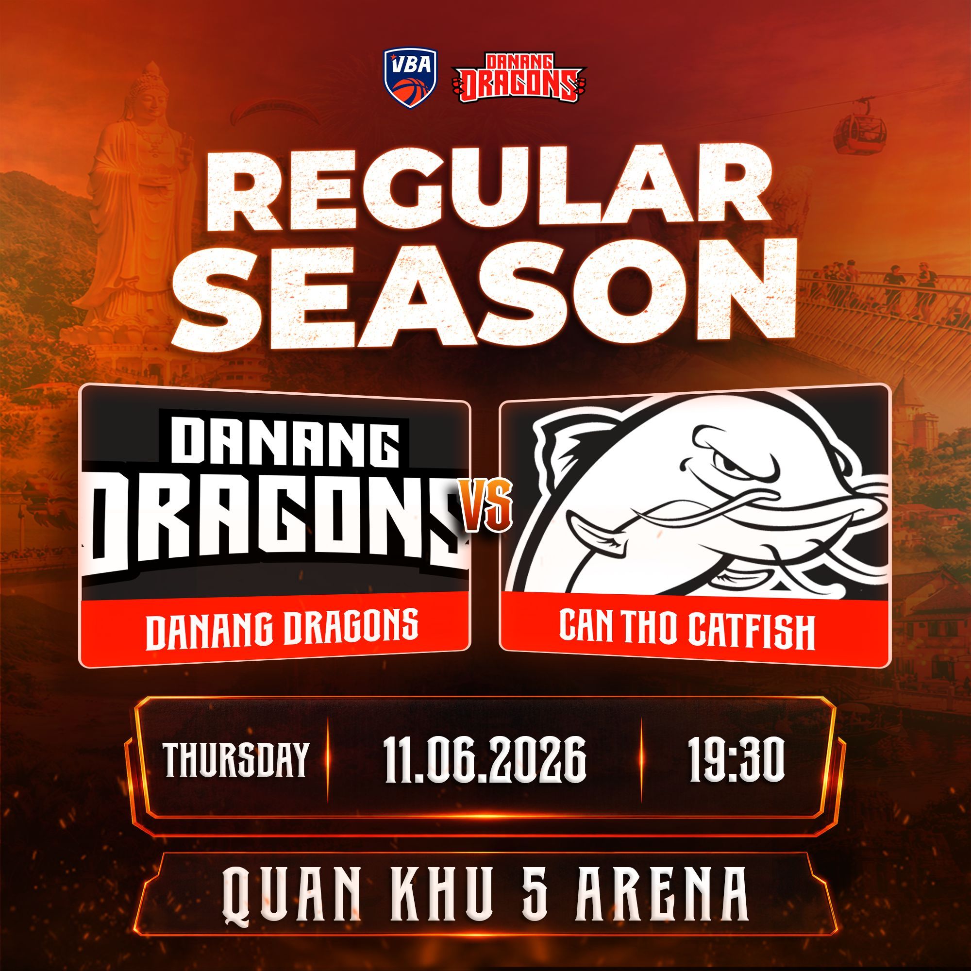 DANANG DRAGONS - CANTHO CATFISH 11/06/2026