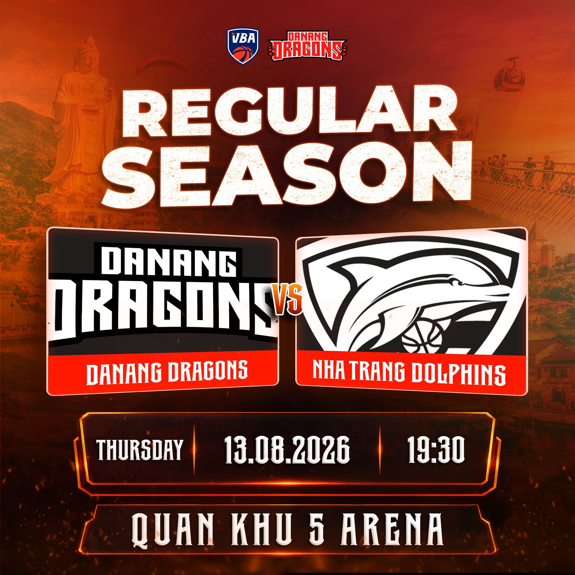 DANANG DRAGONS - NHATRANG DOLPHINS 13/08/2026