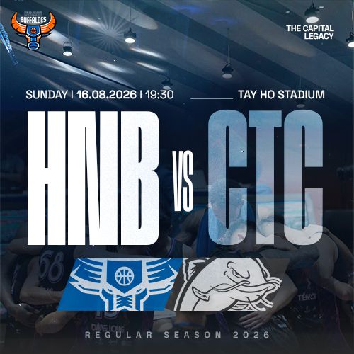 HANOI BUFFALOES - CT CATFISH 16/08/2026