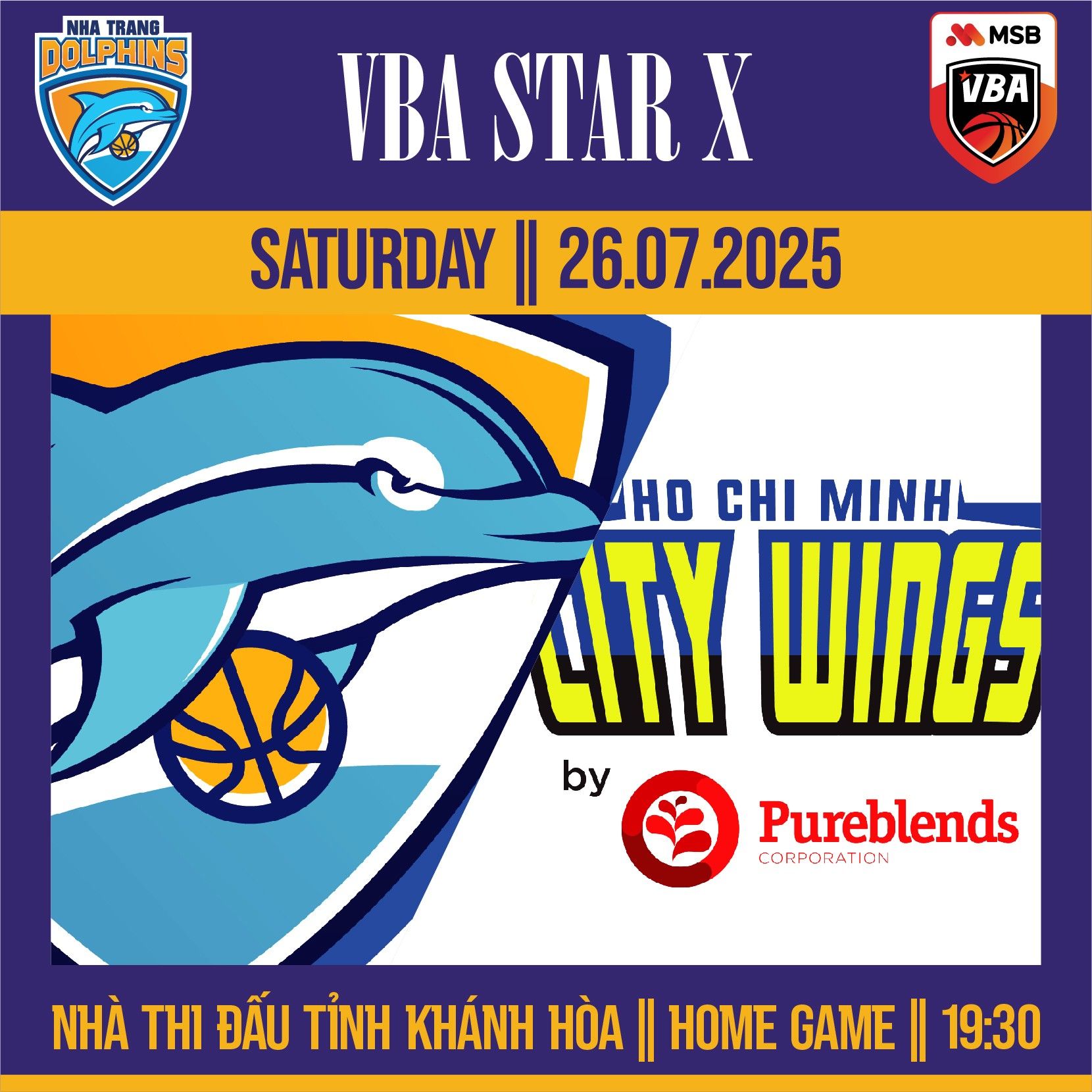 NHA TRANG DOLPHINS - HO CHI MINH CITY WINGS