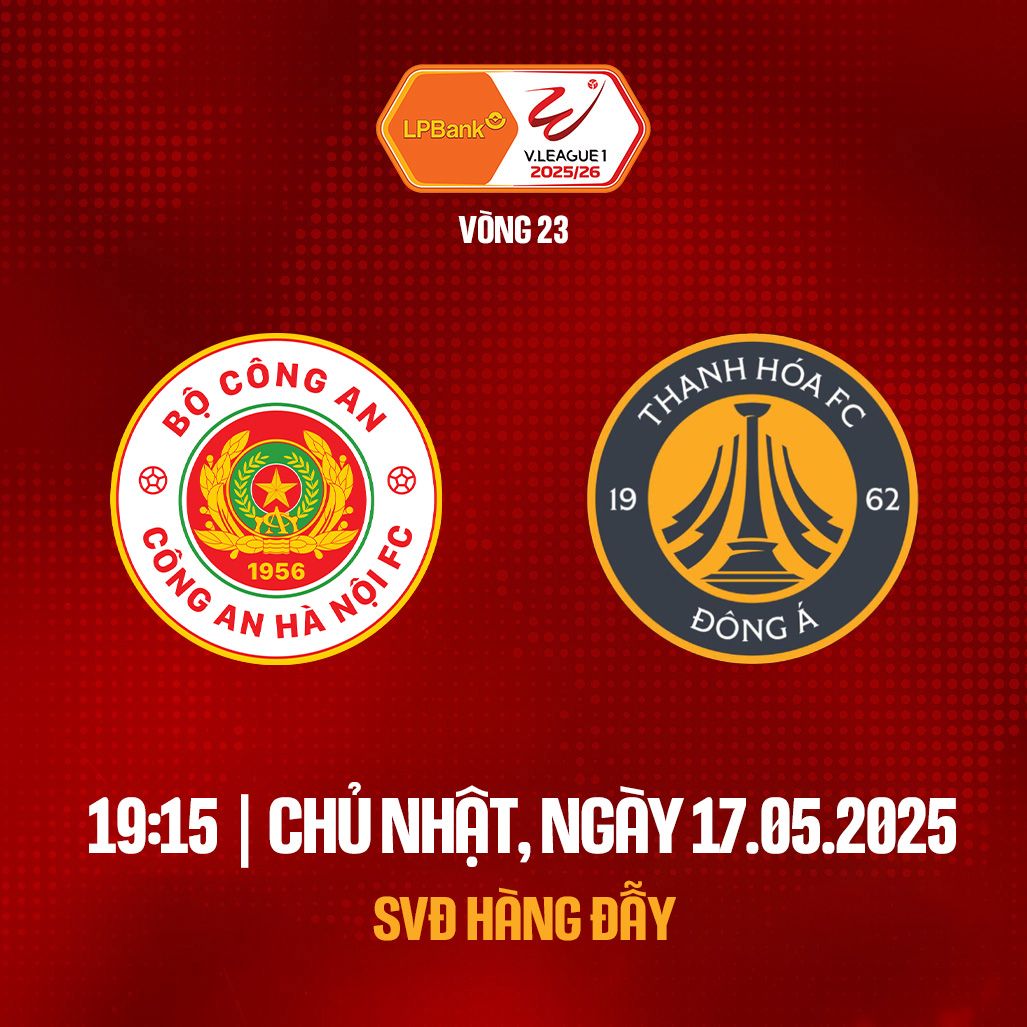Công An Hà Nội - Đông Á Thanh Hóa