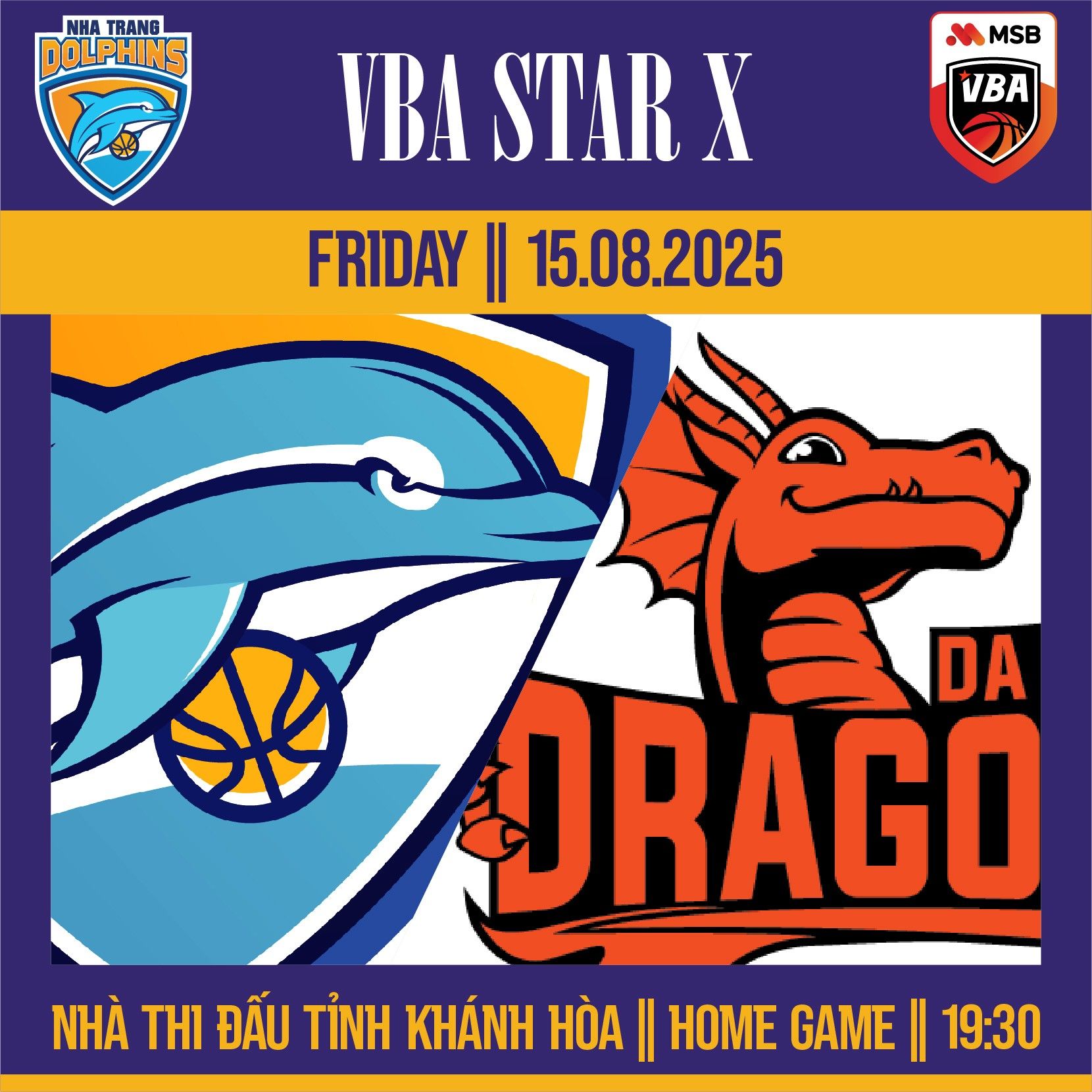 NHA TRANG DOLPHINS - DANANG DRAGONS