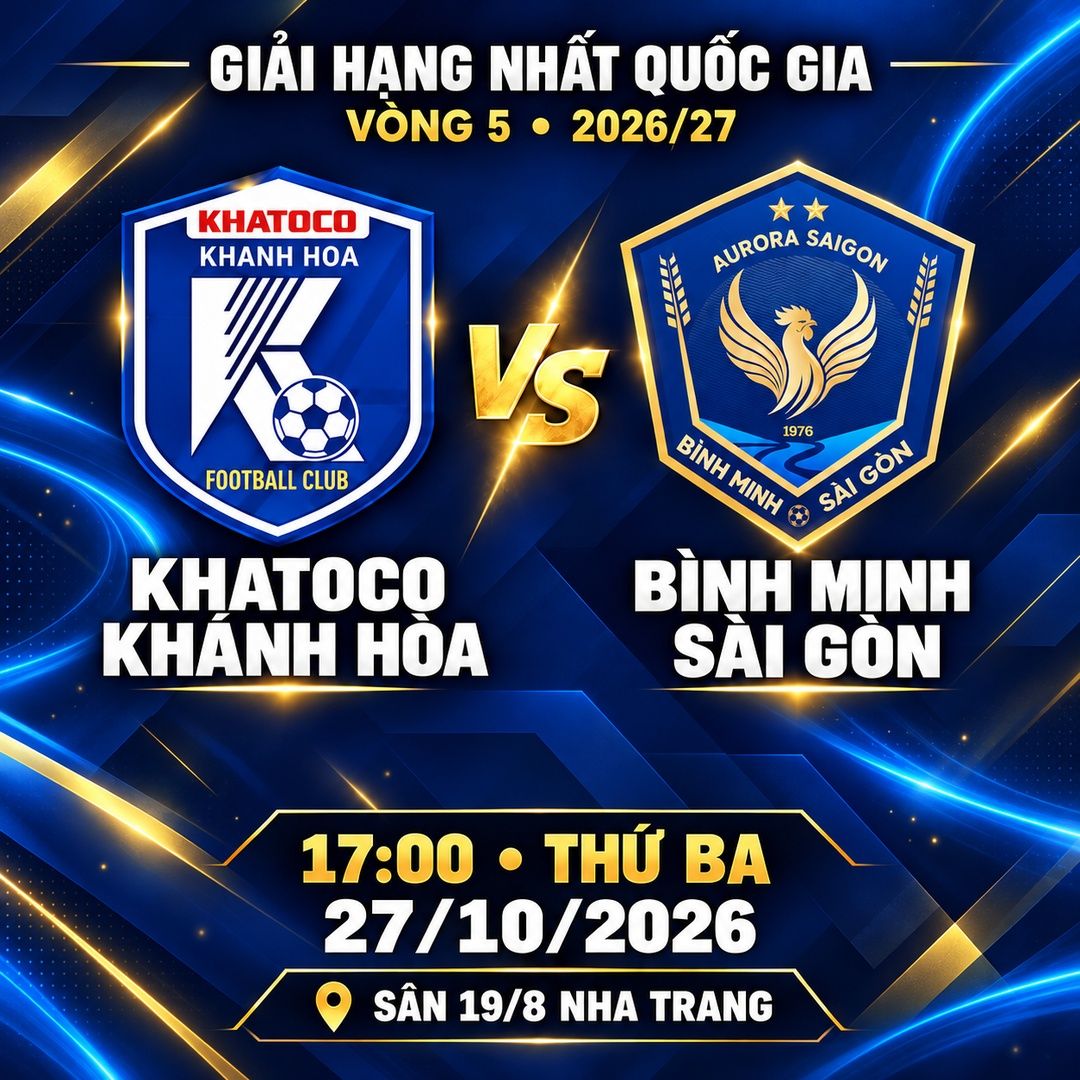 Khatoco Khánh Hòa - Bình Minh Sài Gòn