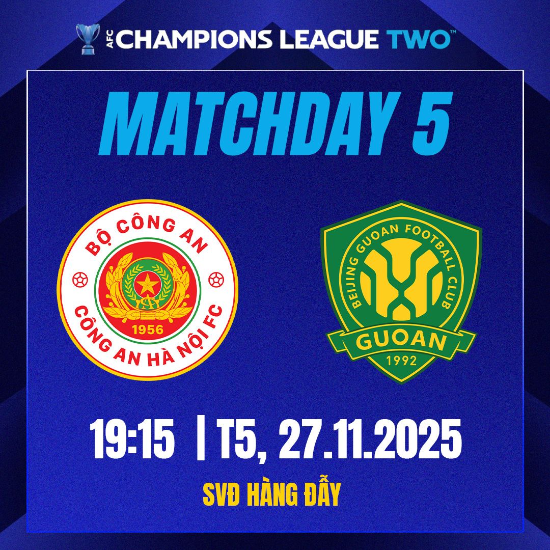 Công An Hà Nội FC - Beijing Guoan FC